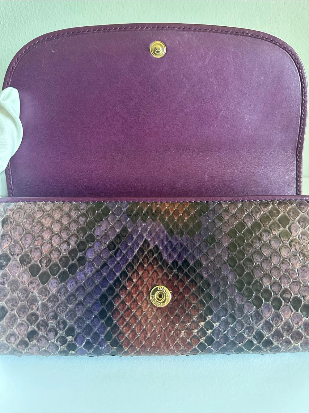 Gucci vintage purple